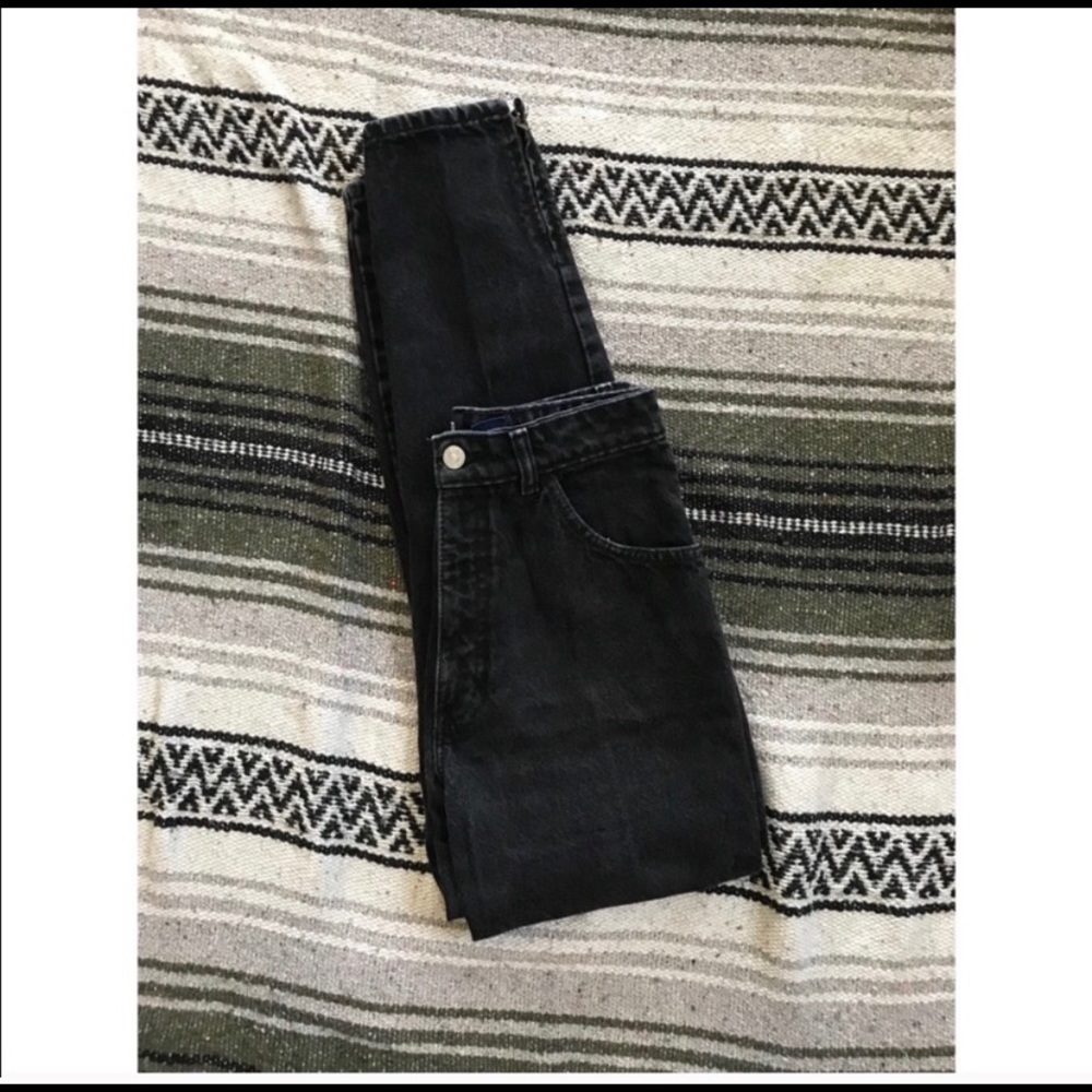 Black vintage jeans